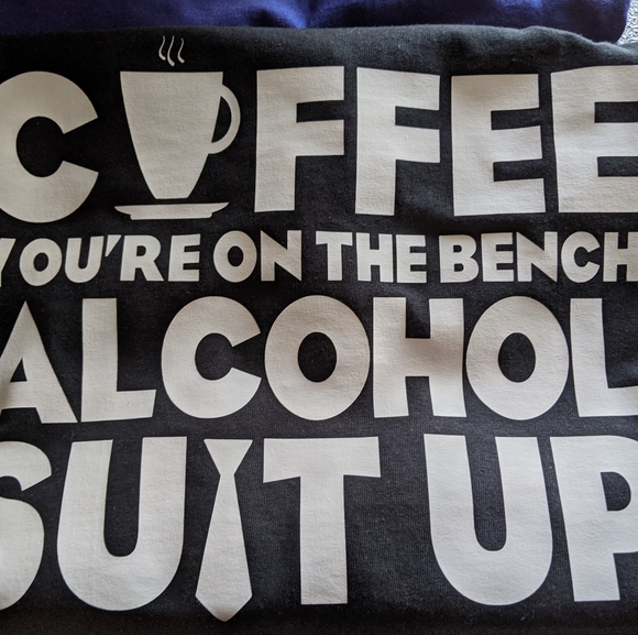 Coffee and Alcohol Tee - Picture 2 of 2